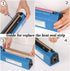 Impulse Heat Sealer for Plastic Bags, 8 Inch Poly Bag Sealing Machine with Extra Repair Kit