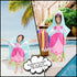 Florica 2 6 24"x 47" Hooded Bath Towels for Girls Kids Toddlers Children to Years Old Cotton Ultra Soft Absorbent