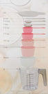 GK509W 10 pcs Nesting Stackable Measuring Cup and Spoons Set - Includes One Scraper and One Funnel, BPA Free,