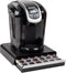 Mind Reader Single Serve Coffee Pod Drawer, 36 Pod Capacity Countertop Organizer, Black