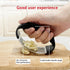 Generic Garlic press rocker, Stainless Steel Garlic Crusher Effortless Mincing, Rust-Resistant Kitchen Gadget