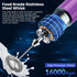 Handheld Milk Frother, Battery Operated Electric Foam Maker and Mixer for Drinks (Blue) by Tastelive