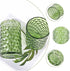Tonxus Set, 11oz Set, Countertop Bathroom Toothbrush Holder Green Glass Toothbrush Holder and Bathroom Tumbler Cup
