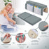 Elbow Set,Bath Baby Bath Kneeler and Rest Pad Kneeling Pad Thick Soft Quick Dry Bathtub Mat for Bathing Time,Baby