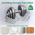 QHMCHLDZ 6 Pack Adhesive Shower Caddy, Corner Bath Organizer, Rustproof Stainless Steel Shower Shelves with Large