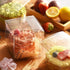20 Pack 4''x 4'' 4'' Set Packaging x Clear Candy Apple Boxes with Hole and Sticks Food Grade Plastic Clear Caramel