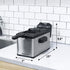 Elite Gourmet EDF-3500 Electric Immersion Deep Fryer: Removable Basket, Timer Control, Adjustable Temperature, 3.5 Quart