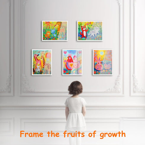 Kids Artwork Frames, Changeable Picture Frames 10 x 12.5 inch for Home Décor, Up to 150 Pieces Storage