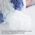 Hobed Life 30x17x17 Inches Faux Fur Reading Pillows - Big Size with Premium Pure White Micro Fiber Stuffing, Students