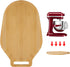 Bamboo Sliding Mat for Kitchenaid Mixer, Compatible with 5-8 Qt Bowl Lift Stand Mixer, Kitchen Appliance Slider Mat