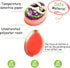 Color-Changing Egg Timer for Perfect Boiled Eggs (Purple & Green)