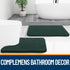 OLANLY 30x20 Bathroom Rugs, Extra Soft Absorbent Chenille Mats, Non-Slip and Machine Washable