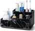 Electric Toothbrush Holder for Bathroom, Plastic Bathroom Countertop Organizer Compartment, Vanity Organizer