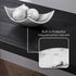 Counter Creative Scents White Marble Look Coffee Table Decor for Living/Dining Room, Modern White Catch-All Key Dish
