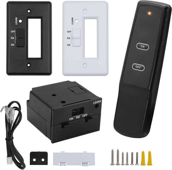 Gas Fireplace Remote Control Kit for Millivolt Valve Appliances, Compatible with Skytech, Ambient, Majestic, and More,