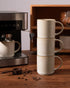 Set 6, 12 oz Set Set, famiware Coffee Mug for Star Catering Mugs Cup with Handle for Coffee, Tea, Cocoa, Milk - Ceramic