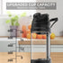 Mulli Portable Blender - 24oz Travel Blender for Shakes and Smoothies, USB Rechargeable