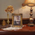 SIKOO Vintage Picture Frame 5x7 - Bronze Gold Antique Ornate Photo Frame for Wall Mount and Tabletop Display