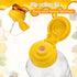 24 (16oz) Pcs Clear Plastic Honey Bottles Plastic Skep Style Jar Honey Squeeze Bottle Empty Refillable Honey Dispenser