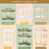 NATURE'S SOURCE Amber Gold Makeup Organizer, 3-Tier Corner Bathroom Countertop Storage with Makeup Brush Holder