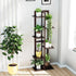 6 46 Inch DolceLuna Plant Stand Indoor Tier, Bamboo Plant Shelf Corner Display Rack, Tall Multiple Planter Pot Holder