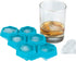 TrueZoo Diamond Silicone Mold Tray for Whiskey Bath Bombs, Candy, Soap, DIY Crafts, Blue, Set of 1