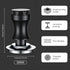 Bincoo Espresso Tamper 58mm, Adjustable Depth Stainless Steel Base Tamper for Barista Home, Fits 58mm Portafilters