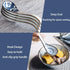 5pcs Asian Soup Spoon, Ceramic Chinese Soup Spoons, Deep Oval Hook Non-slip Japanese Spoons for Rice Ramen Pho Miso Soup Wonton Noodle, Luck and Prosperity Gifts for Friends Parents Family