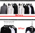CBTONE 6 Pack Closet Space Saving Hangers - Multi-Purpose Metal Magic Cascading Hangers with Updated Hook Design for