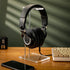 Acrylic Headphone Stand, Clear Gaming Headset Holder for Desktop Display Office Accessories with Metal Hardware