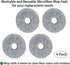 Replacement Parts for Dreame X30 Ultra / L10s Pro Ultra Robot Vacuum, 1 Main Brush, 1 Rubber Brush, 4 Side Brushes, 4