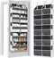 Over the Door Organizer 5 Tiers, Extra Large Storage with 10 Compartments, 50 lbs Capacity for Closet, Diaper Organizer