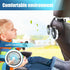 Car Fan, 12V Cooling Fans for Backseat with Night Light, 360° Rotatable Dual Head Fan for Vehicles