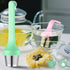 2pcs Tea Infuser - Extra Fine Mesh Tea Cup Filter with Silicone Handle for Loose Leaf or Herbal Tea (Green and Red)