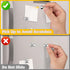 VNDUEEY Refrigerator Magnets, 16pcs Small Magnets for Fridge, Strong Magnetic Clips for Classroom Organization, Cute