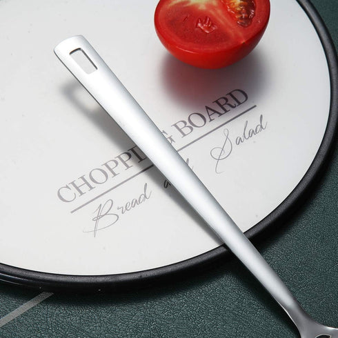 Berglander Stainless Steel Ladle - Cooking Kitchen Metal Soup Spoon, Non-Stick, Dishwasher Safe