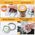 Datttcc 8oz, 24 Pack Mason Jars Canning jars, Half Pint Canning Jars with Regular Airtight Lids,Jelly Jars with Labels