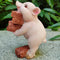 yaogohua Animal Statues, Cute Image Exquisite Workmanship, Vivid Lifelike Cute Pig Garden Statue for Home Gifts