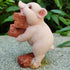 yaogohua Animal Statues, Cute Image Exquisite Workmanship, Vivid Lifelike Cute Pig Garden Statue for Home Gifts