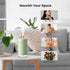 Portable Mini Humidifier, 350ml Quiet USB Personal Desktop Humidifier for Bedroom, Office, Car with Auto Shut-off