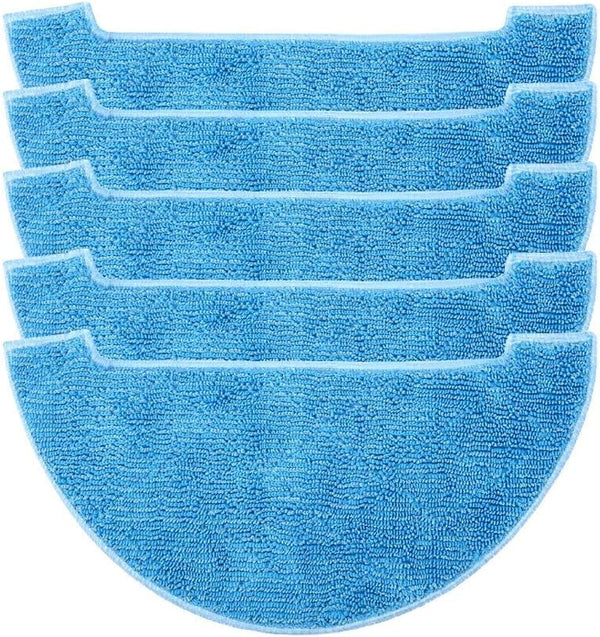 5pcs Mop Cloth for ILIFE V8s/V80 Max/V8 Plus/V3x Robotic Vacuum Cleaner, Mop Pads for ILIFE Robot Vacuum