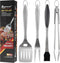 ROMANTICIST 4pcs Heavy Duty Grill Accessories for Top Chef - Professional Grill