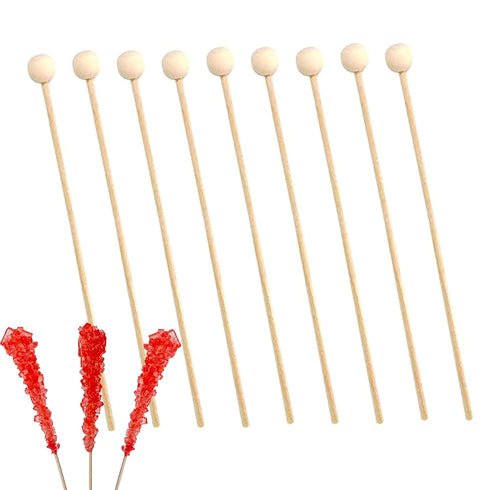 Perfect Stix LB60-200 Rock Candy Sticks with Ball, 0.1" Height, 0.2" Width, 6" Length, Pack of 200