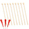 Perfect Stix LB60-200 Rock Candy Sticks with Ball, 0.1" Height, 0.2" Width, 6" Length, Pack of 200