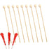 Perfect Stix LB60-200 Rock Candy Sticks with Ball, 0.1" Height, 0.2" Width, 6" Length, Pack of 200