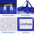 EpicTotes Supplies(125L, 6-Pack, Moving Bags, Storage Bags with Sturdy Handles and Heavy Duty Zippers, Storage Totes