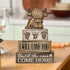 Moucuny 4 Pcs Highland Cow Table Decorations Rustic Western Tiered Tray Decor Decorative Highland Cow Block Signs