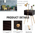 2-Drawer 4 Giantex Mid Century Modern Nightstand, Bedside Tables with Solid Wood Legs, Night Stand for Small Spaces