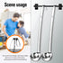 Cunhill 5 Pcs Soup Ladles, Stainless Steel Serving Ladles with Long Handle for Cooking, Stirring, Portioning