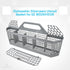 WD28X10128 Dishwasher Silverware Basket Replacement, Durable Basket with Flaps, Compatible with GE and Kenmore